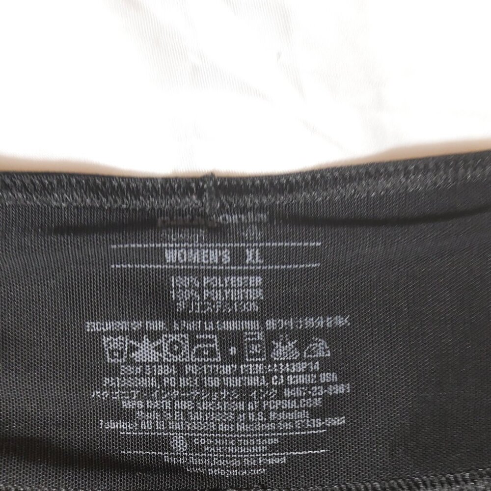 Sz XL Women's Patagonia Capilene 3 Midweight Leggings Tight Baselayer Black - Picture 4 of 4